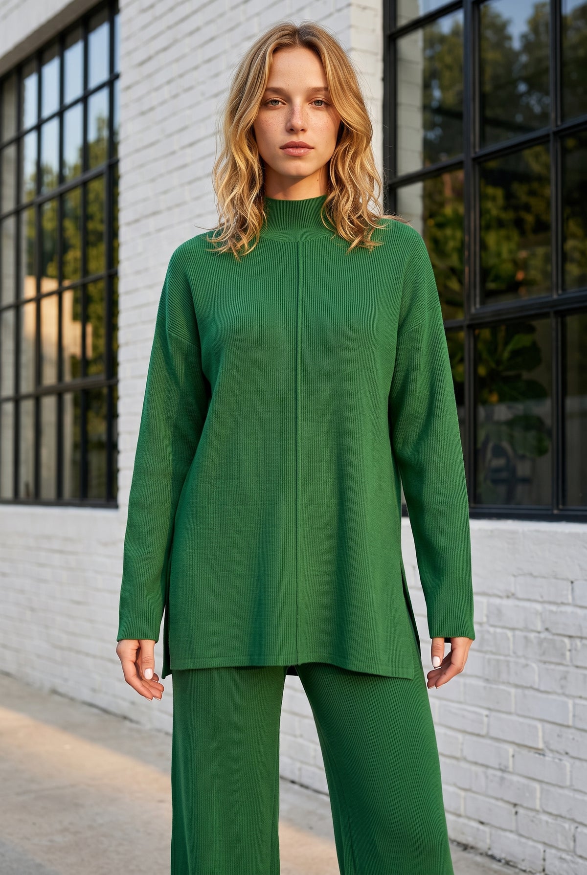 Emerald Green Co-ord Set with Long Sleeves – photo 5